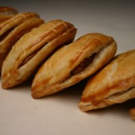 Corned beef pasties from the Jenkins Bakery