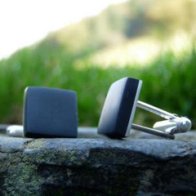 Cufflinks - Welsh Slate - 'Owain'