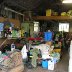 Inside of the Tin Shed before renovation work