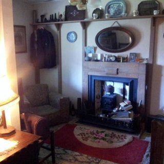 Interior of 1940s cottage