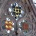 Welsh crests at St. David's Cathedral