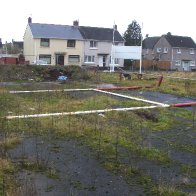 Rugby Posts - now rusting