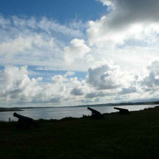 Fort Belan Cannon Menai Strait