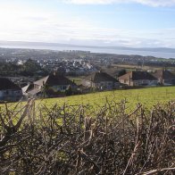 Gower and Llanelli Estuary from the Dell