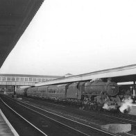 Black Five Locomotive Rhyl Station 1965