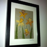 Daffodils framed