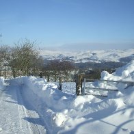 Looking over Devils Bridge