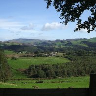 Looking over Devils Bridge