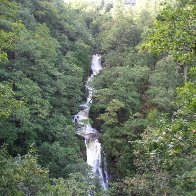 Mynach falls.