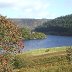 Pen y Garreg reservoir.