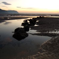 low tide September 2010