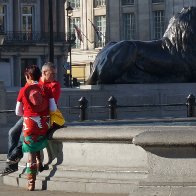 Welsh Rugby Fans Trafalgar Square