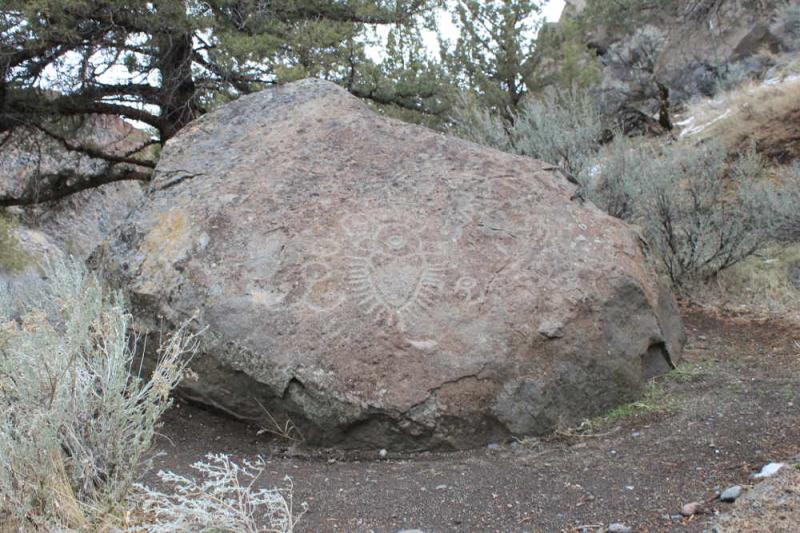 Crooked River Petroglyph