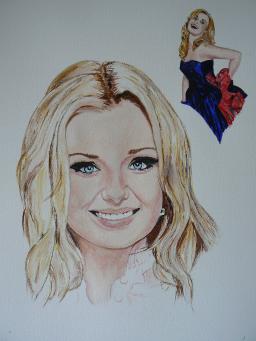 Katherine Jenkins A4 charity print ( 002 )