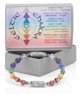 Celtic Chakra bracelet