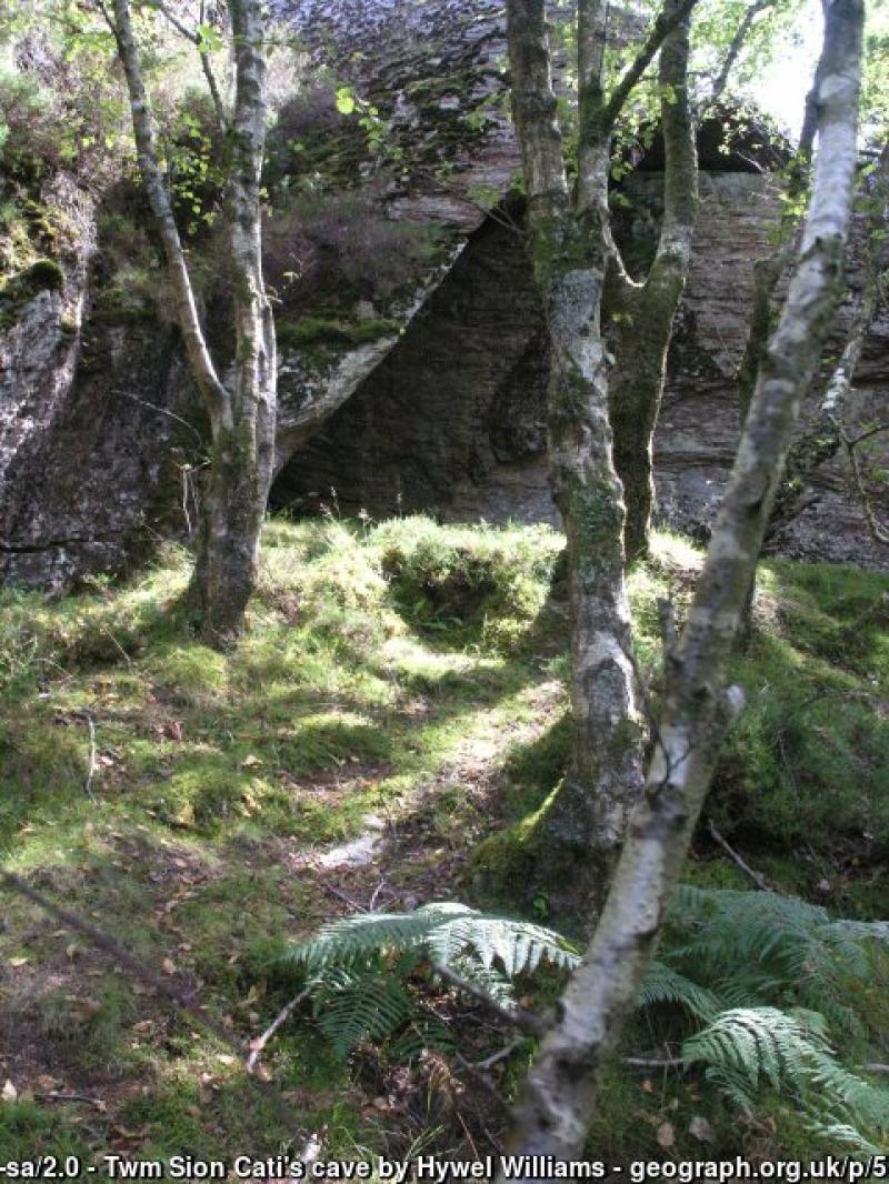 Twm Sion Catis cave near Llanymddyfri