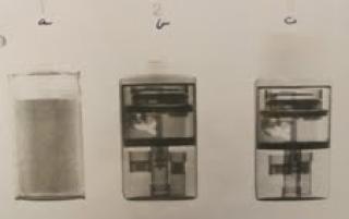 x-rays of detonators inside batteries