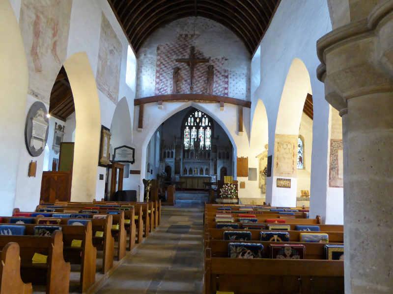 St Illtuds Church  interior.JPG