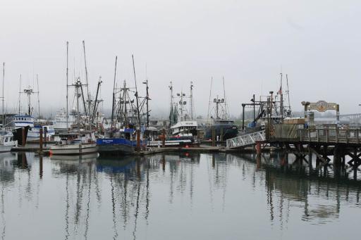 Newport, Oregon fishing boats