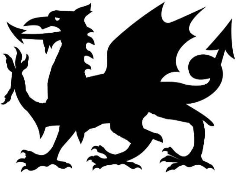 Free Printable Welsh Pumpkin Stencils For Halloween - Dragon Patterns