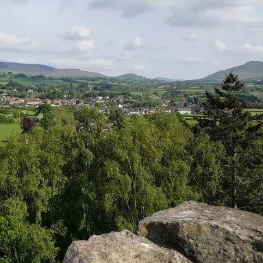 Talgarth From Bronllys Castle