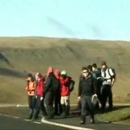 'I LOVE THE A470'. (South to North Wales)