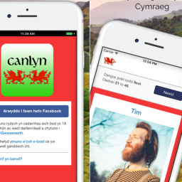 tinder-yn-gymraeg